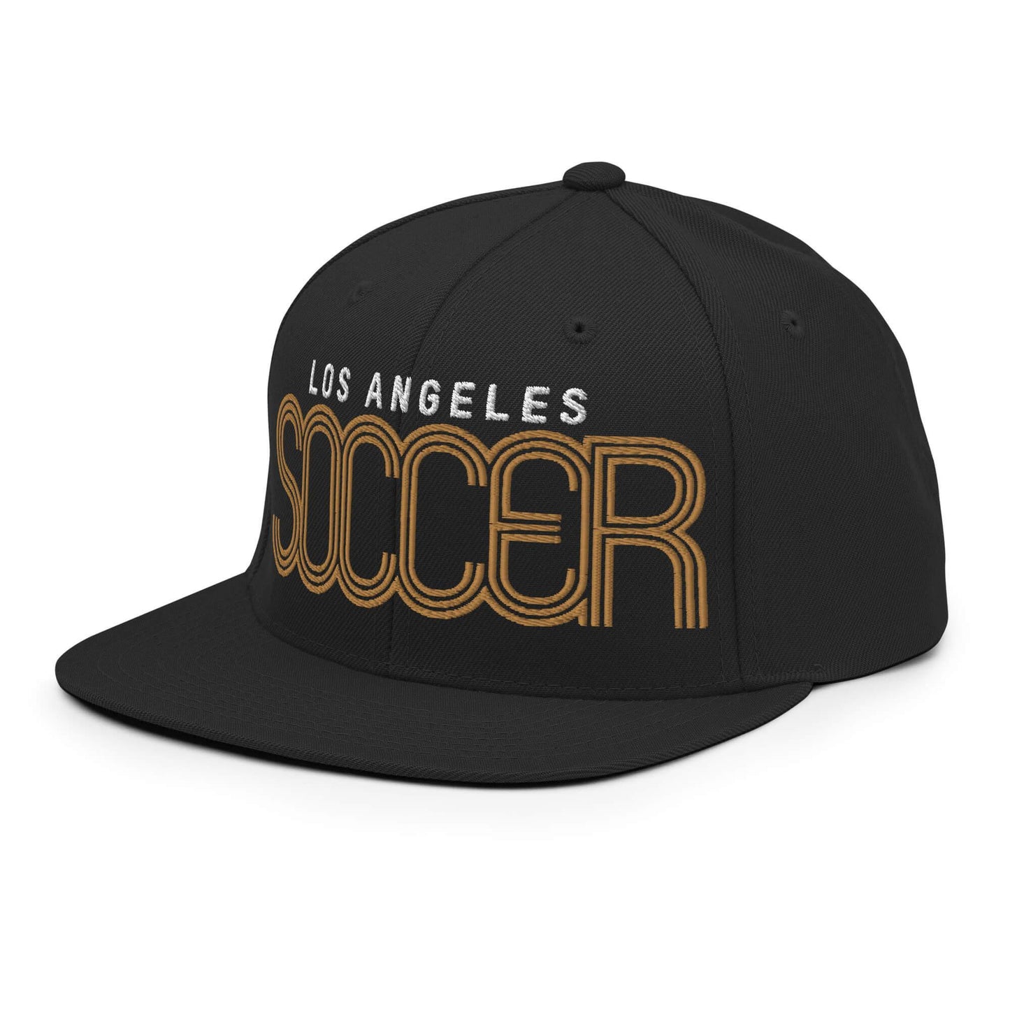 LA-soccer-snapback-hat-black-left - Country. Club. Soccer.