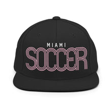 Load image into Gallery viewer, Miami Soccer Snapback Hat - Country. Club. Soccer.