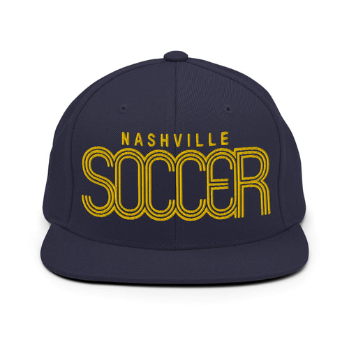 Nashville Soccer Snapback Hat - Country. Club. Soccer.