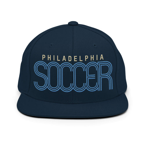 Philadelphia Soccer Snapback Hat - Country. Club. Soccer.