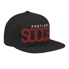 Load image into Gallery viewer, Portland Soccer Snapback Hat - Country. Club. Soccer.