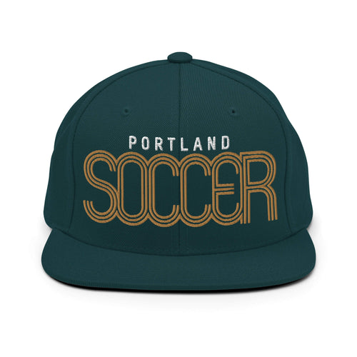 Portland Soccer Snapback Hat - Country. Club. Soccer.