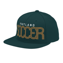 Load image into Gallery viewer, Portland Soccer Snapback Hat - Country. Club. Soccer.