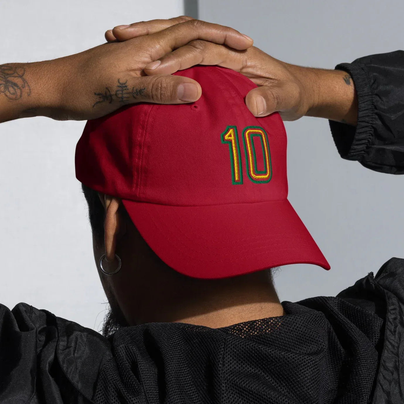 classic-dad-hat-cranberry-front-6781fd794057d - Country. Club. Soccer.