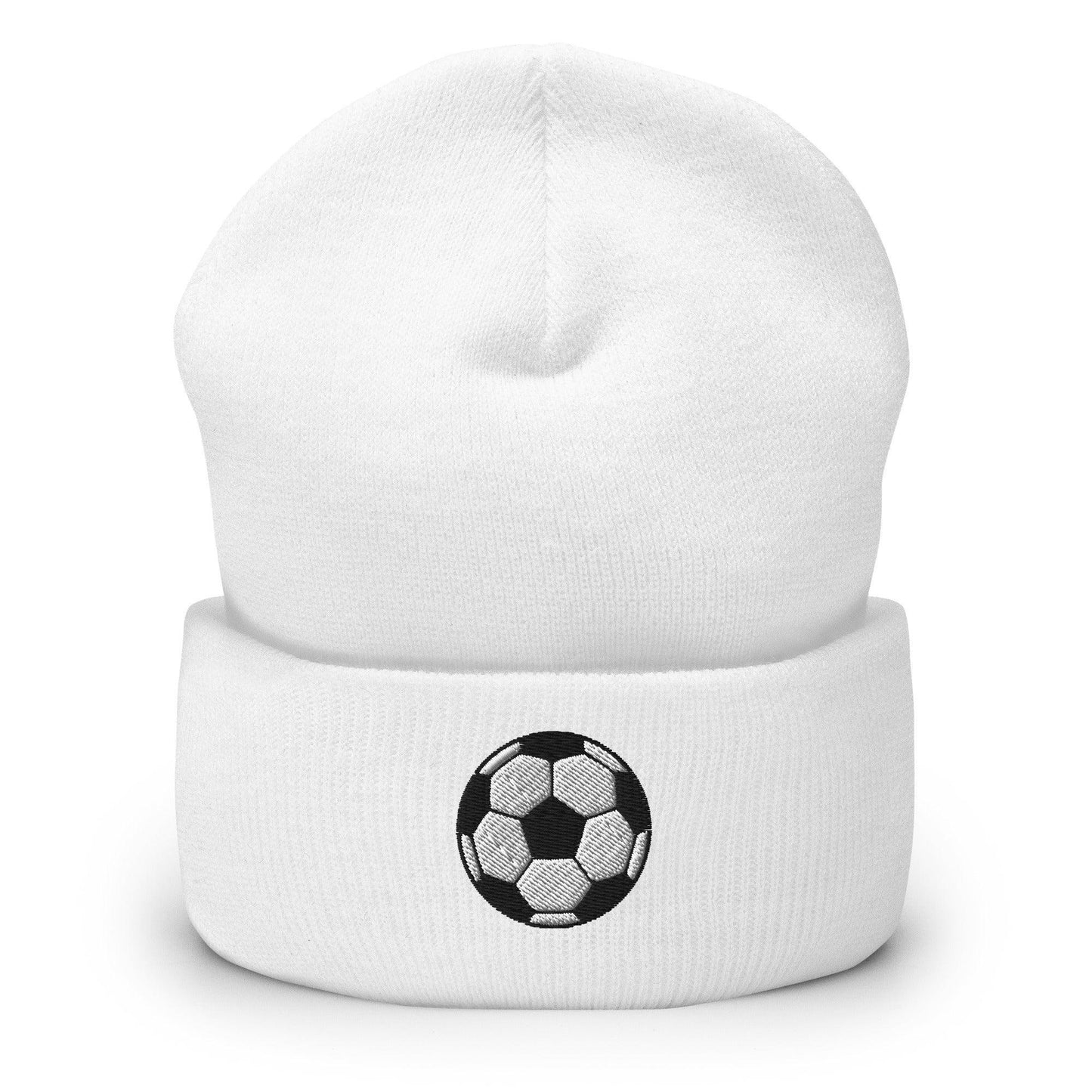 cuffed-beanie-white-front-6902cfa92292d - Country. Club. Soccer.