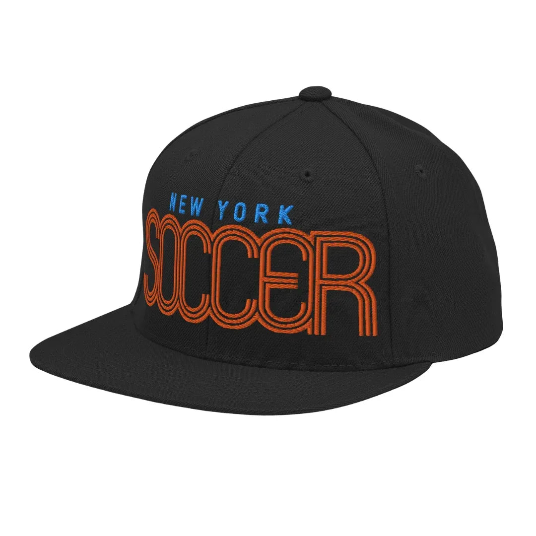 new-york-soccer-snapback-hat-black-right - Country. Club. Soccer.
