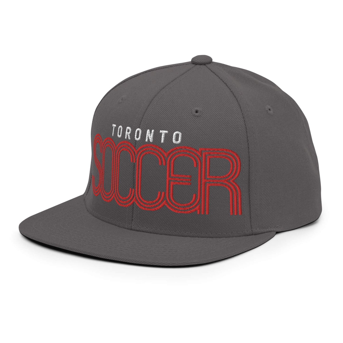 toronto-soccer-snapback-hat-grey-left - Country. Club. Soccer.