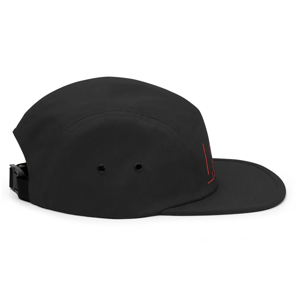 5-panel-cap-black-6007cbbe2b4f7 - Country. Club. Soccer.