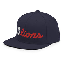 Load image into Gallery viewer, 3 Lions Snapback Hat - Soccer Snapbacks