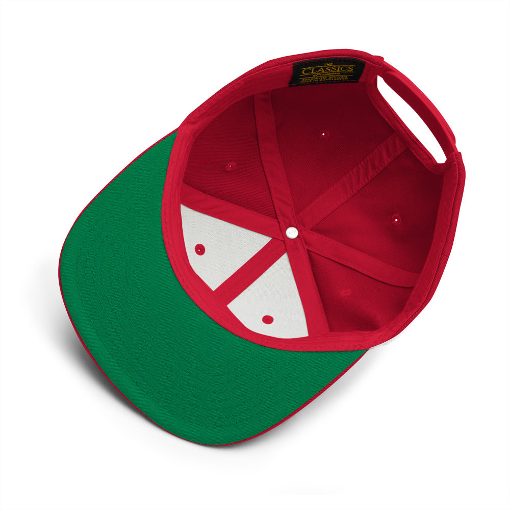 Wales Retro Snapback Hat - Soccer Snapbacks