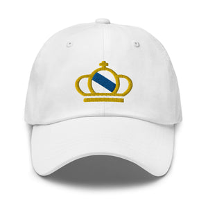 King of Madrid Dad Hat - Country. Club. Soccer.