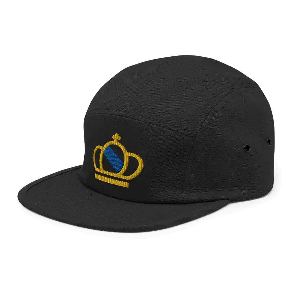 madrid-soccer-hat-five-panel-black-left - Country. Club. Soccer.