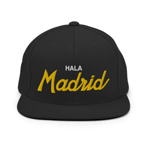 Hala Madrid Soccer Snapback Hat - Soccer Snapbacks