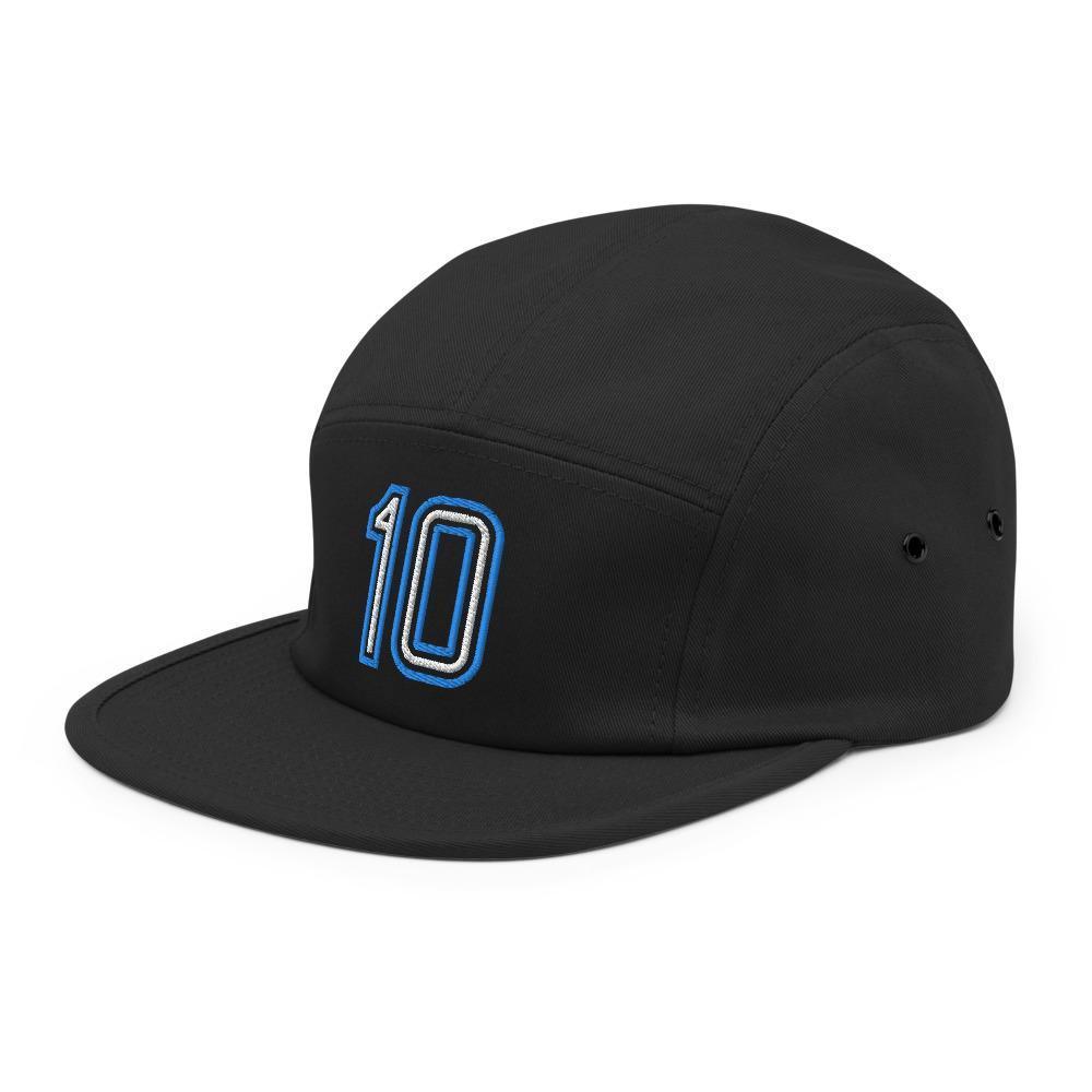 maradona-retro-argentina-soccer-football-five-panel-hat-black-right-front - Country. Club. Soccer.