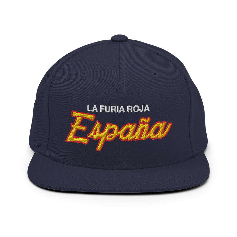 España Retro Snapback Hat - Soccer Snapbacks