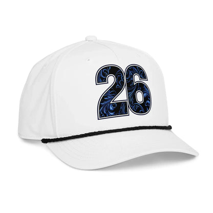 Argentina-26-Soccer-Snapback-rope-cap-white-black-right-front-69e01135af2f3 - Country. Club. Soccer.