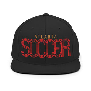 Atlanta Soccer Snapback Hat - Country. Club. Soccer.