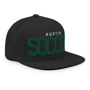 Austin Soccer Snapback Hat - Country. Club. Soccer.