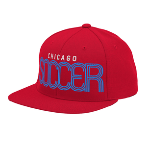 Chicago Soccer Snapback Hat - Country. Club. Soccer.