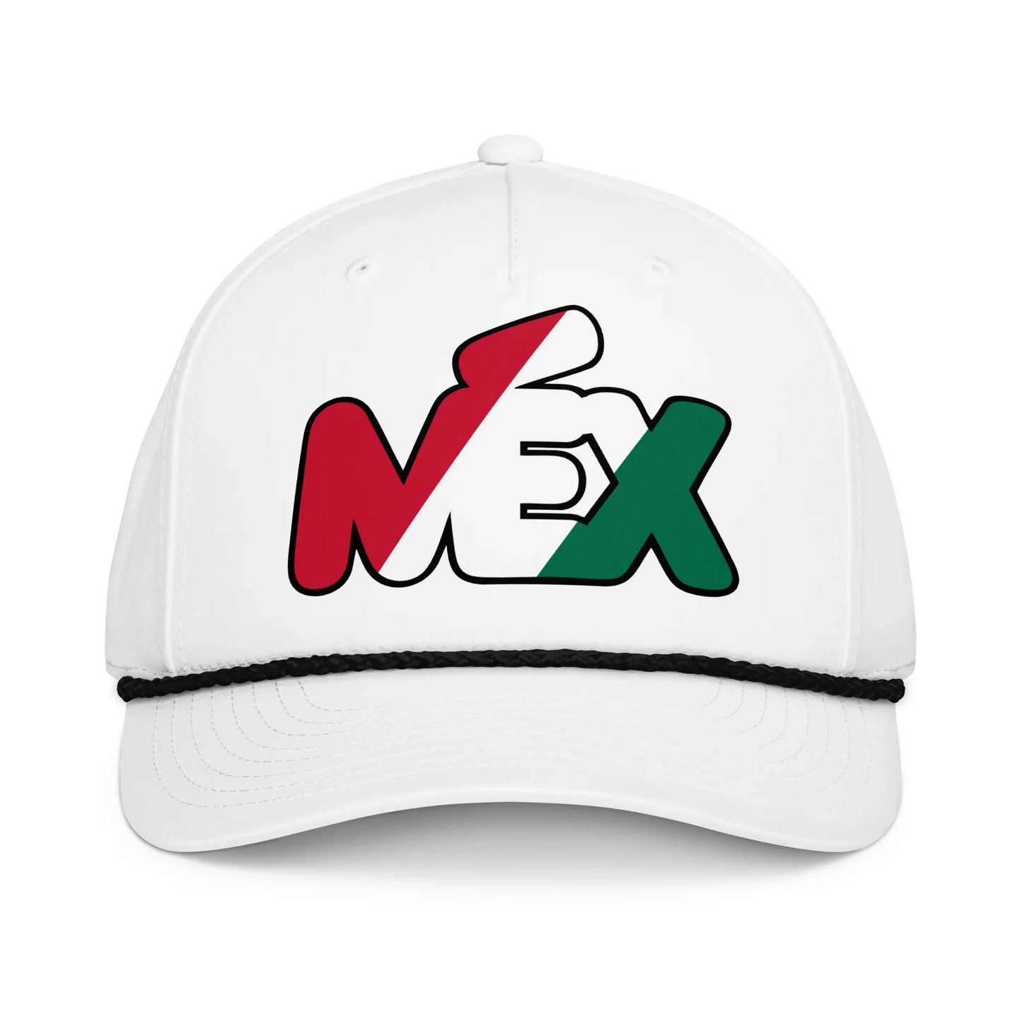 Mexico-Soccer-Snapback-rope-cap-white-black-front-69e25e8b82c28 - Country. Club. Soccer.