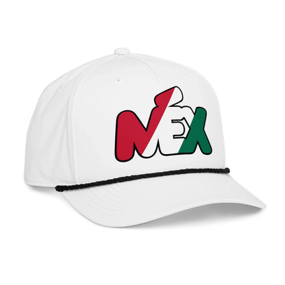 Mexico-Soccer-Snapback-rope-cap-white-black-right-front-69e25e8b82d29 - Country. Club. Soccer.