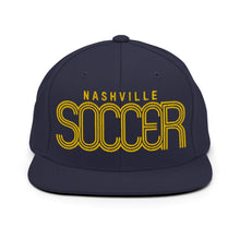 Load image into Gallery viewer, Nashville Soccer Snapback Hat - Country. Club. Soccer.