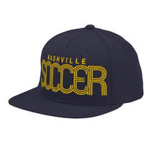 Load image into Gallery viewer, Nashville Soccer Snapback Hat - Country. Club. Soccer.
