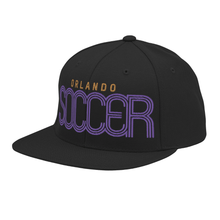 Load image into Gallery viewer, Orlando Soccer Snapback Hat - Country. Club. Soccer.