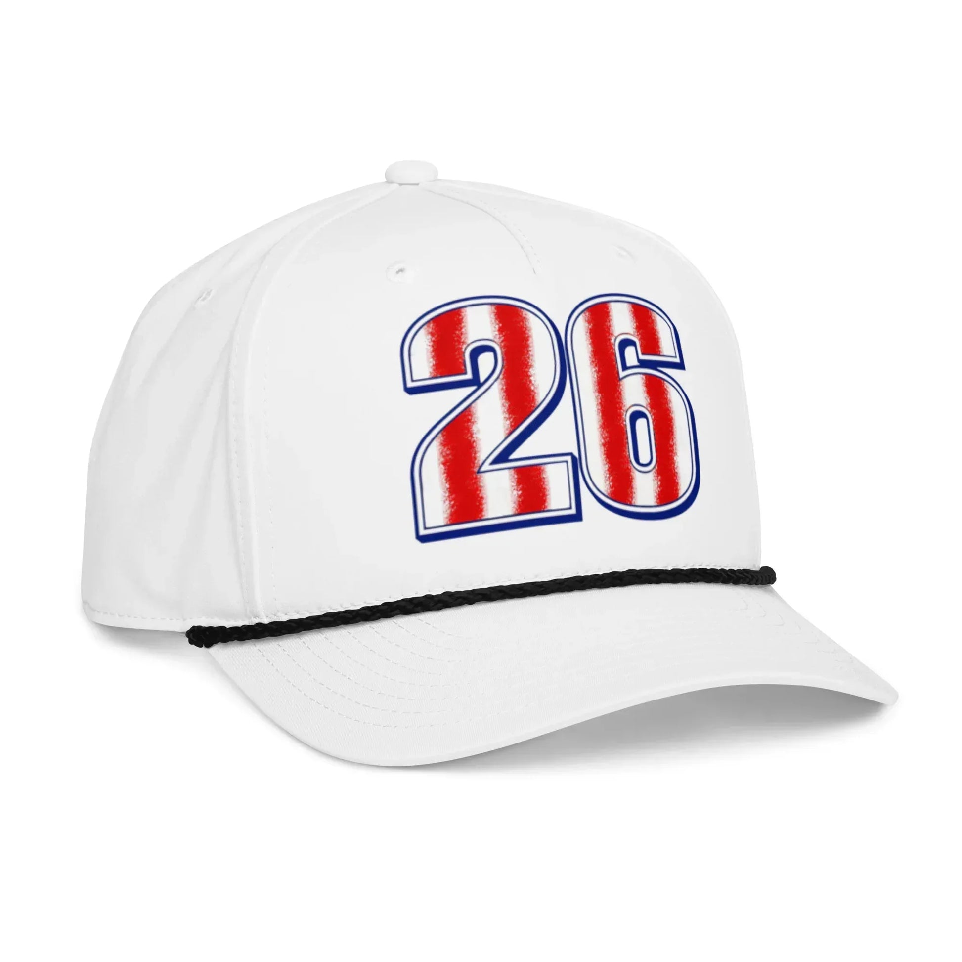 Paraguay-26-Soccer-Snapback-rope-cap-white-black-right-front-69e019750670d - Country. Club. Soccer.
