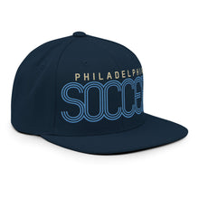 Load image into Gallery viewer, Philadelphia Soccer Snapback Hat - Country. Club. Soccer.