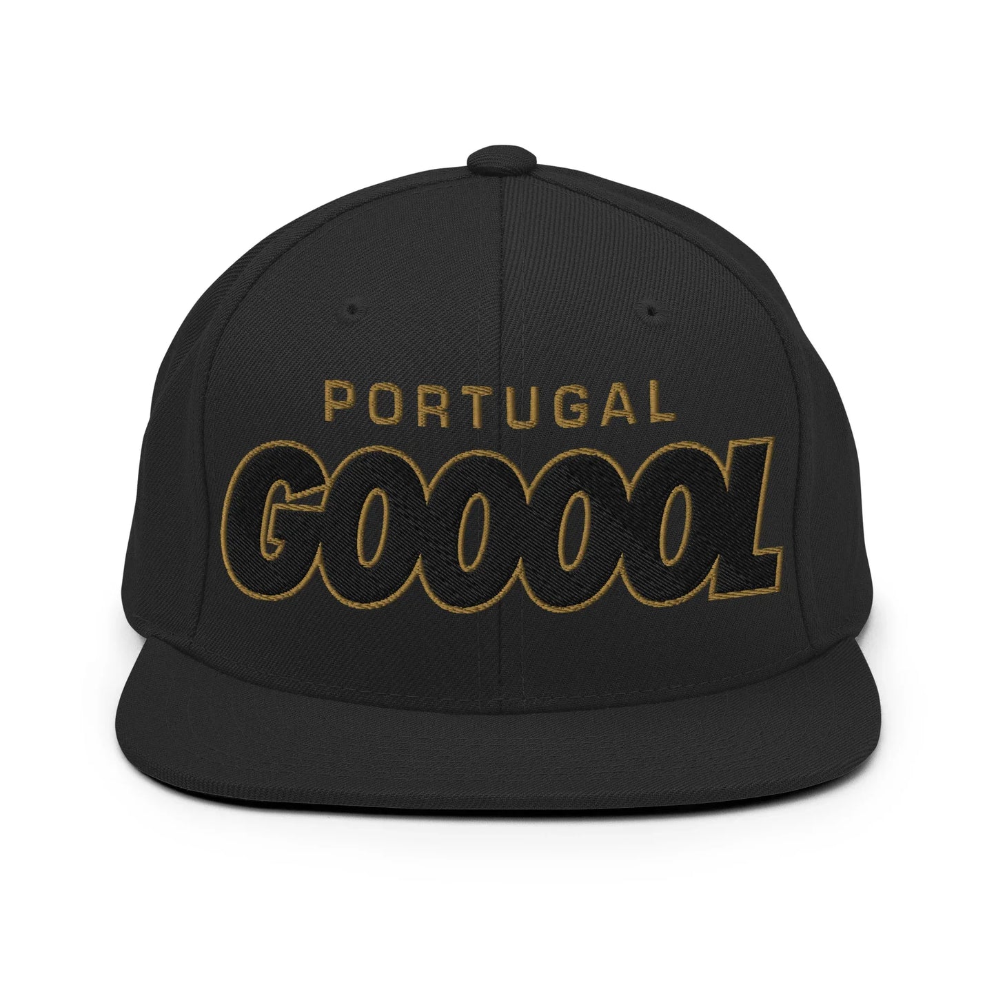 Portugal Gol Soccer Hat – Embroidered Design Snapback | Adjustable | Supporter Edition - Country. Club. Soccer.