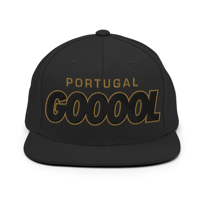 Portugal Gol Soccer Hat – Embroidered Design Snapback | Adjustable | Supporter Edition - Country. Club. Soccer.