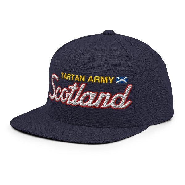 Scotland-snapback-navy-left-front-693a5c0fe5199 - Country. Club. Soccer.