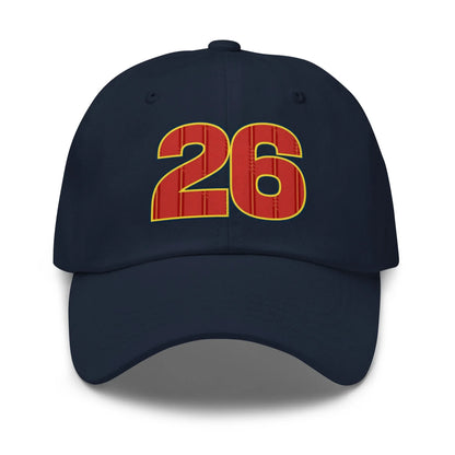 Spain 26 Soccer Supporter Dad Hat - Country. Club. Soccer.