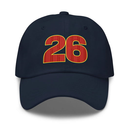 Spain 26 Soccer Supporter Dad Hat - Country. Club. Soccer.