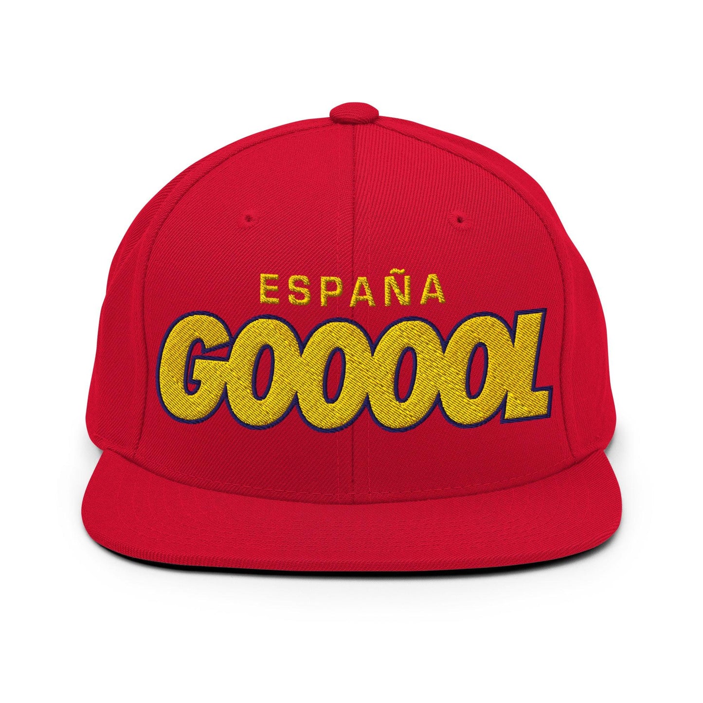 Spain Gol Soccer Hat – Embroidered Design Snapback | Adjustable | Supporter Edition - Country. Club. Soccer.