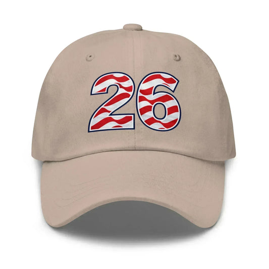 USA 26 Soccer Supporter Dad Hat - Country. Club. Soccer.