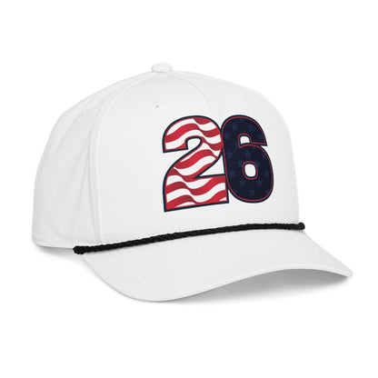 USA Soccer Snapback Hat Jersey Style White