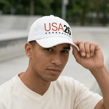 USA 26 Soccer Hat – Adjustable | Supporter Edition