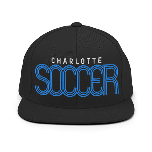 Charlotte Soccer Snapback Hat - Country. Club. Soccer.