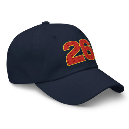Spain 26 Soccer Supporter Dad Hat - Country. Club. Soccer.