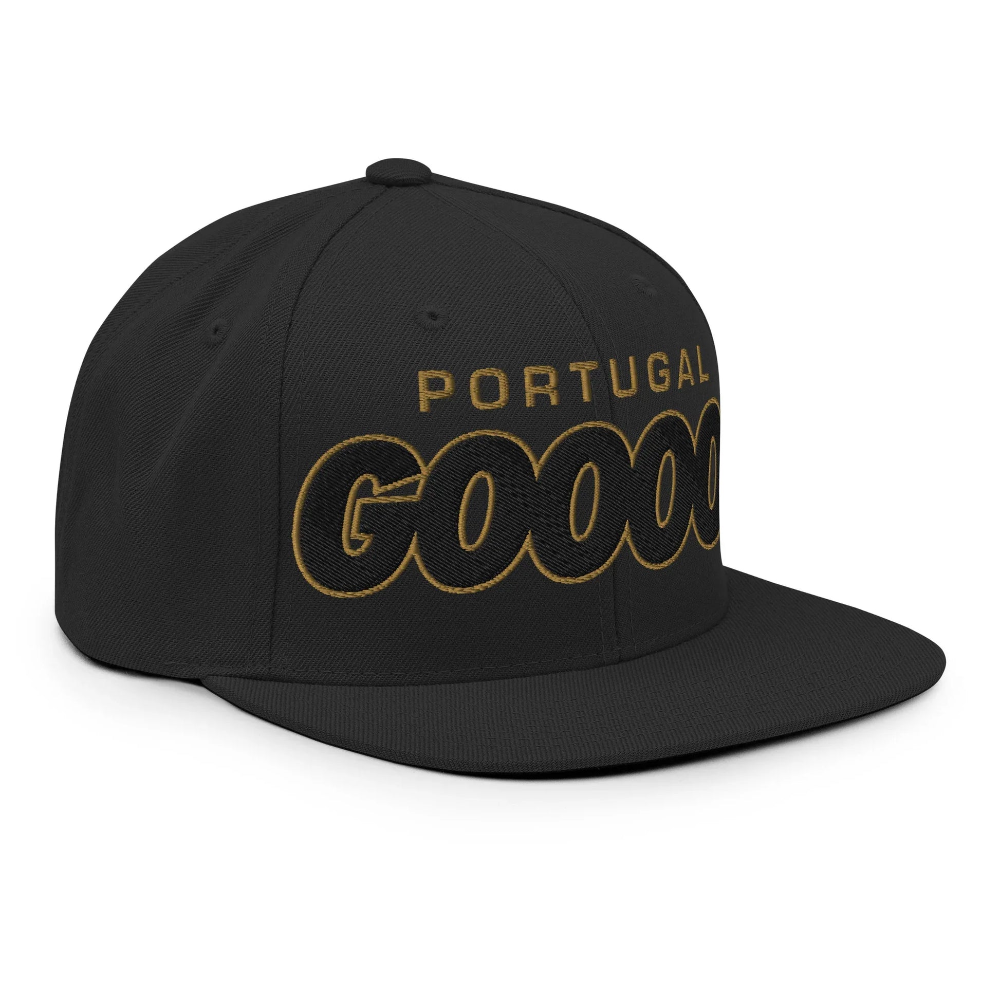 Portugal Gol Soccer Hat – Embroidered Design Snapback | Adjustable | Supporter Edition - Country. Club. Soccer.