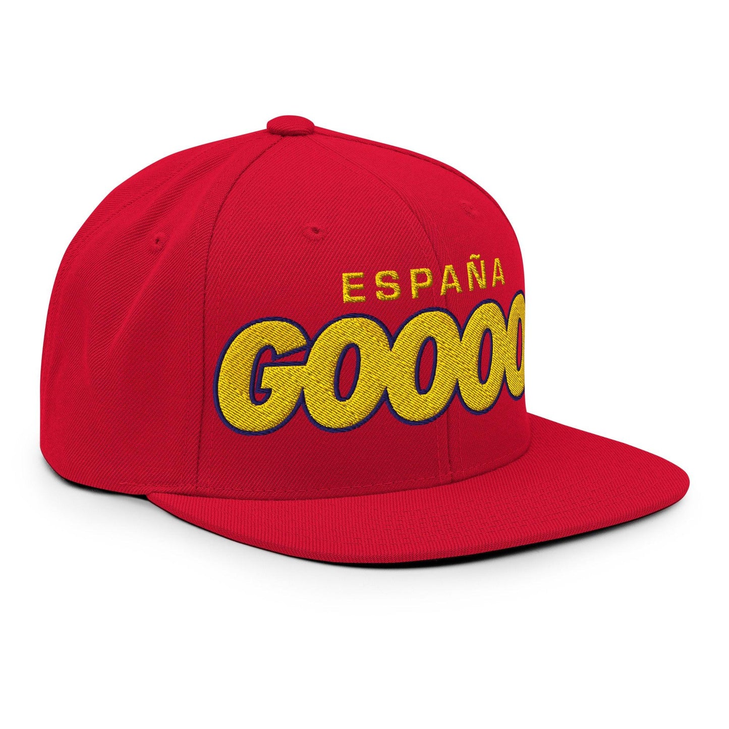 Spain Gol Soccer Hat – Embroidered Design Snapback | Adjustable | Supporter Edition - Country. Club. Soccer.