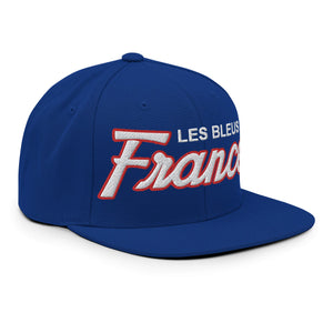France Retro Snapback Hat - Country. Club. Soccer.
