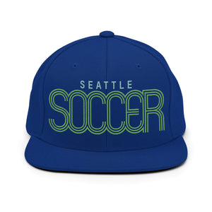 Seattle Soccer Snapback Hat - Country. Club. Soccer.
