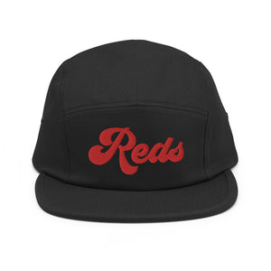 Reds Five Panel Hat - Soccer Snapbacks