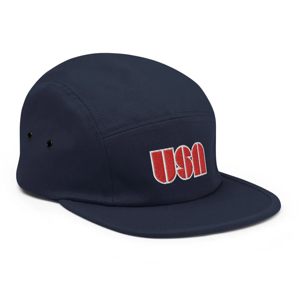 USA Five Panel Hat - Country. Club. Soccer.