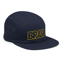 Load image into Gallery viewer, Brazil Bold Five Panel Hat - Soccer Snapbacks