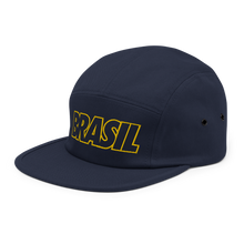 Load image into Gallery viewer, Brazil Bold Five Panel Hat - Soccer Snapbacks