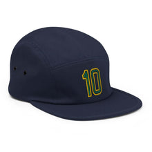 Load image into Gallery viewer, Brazil Retro 10 Five Panel Hat - Soccer Snapbacks